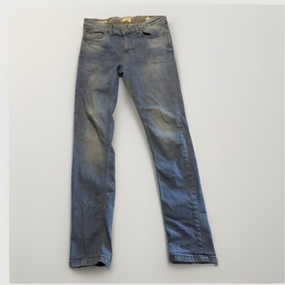 Weatherproof Vintage Womens Blue Denim Medium Wash Skinny Jeans Size 32X30